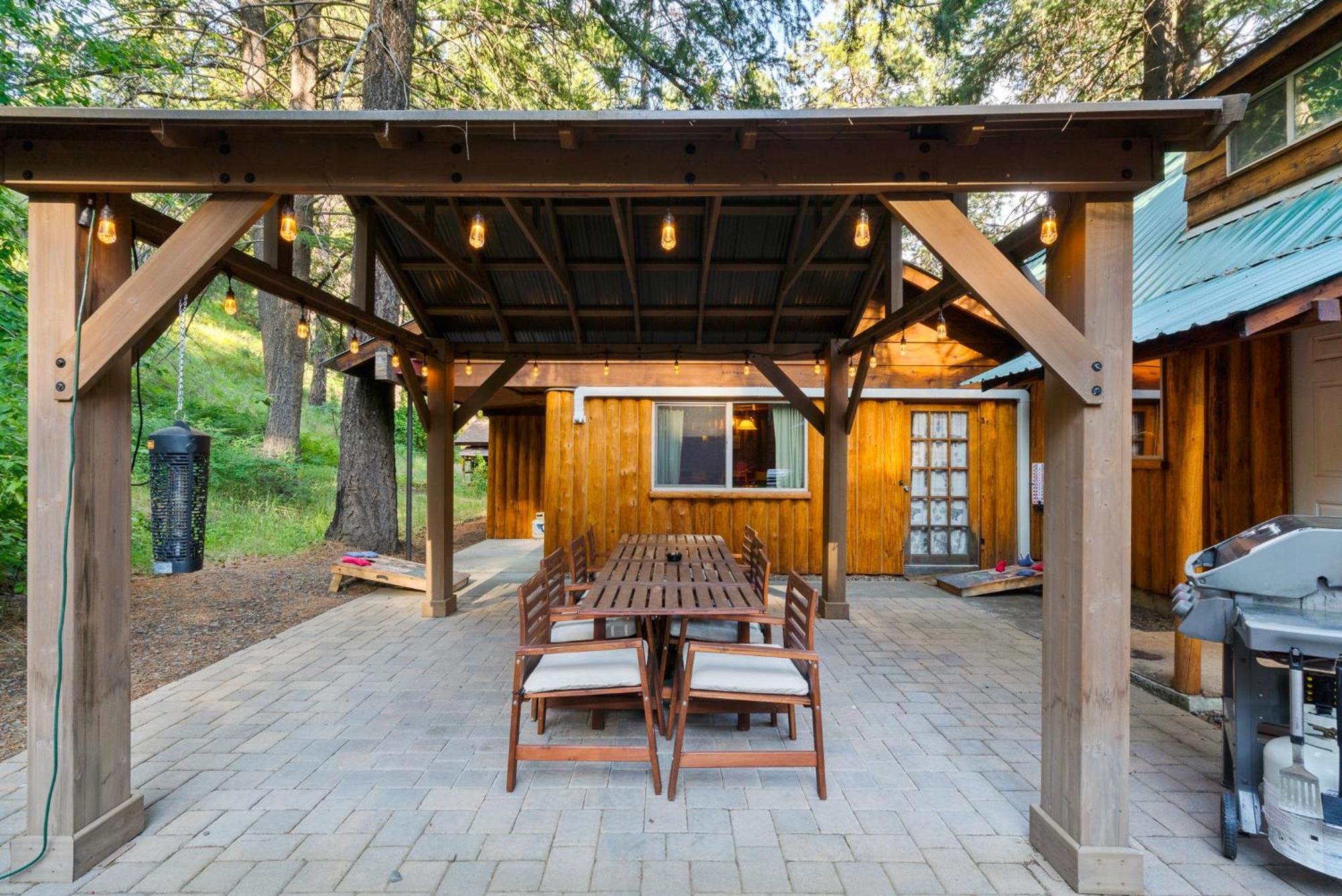 White Pass Log Cabin Luxury Retreat Rimrock Exterior photo