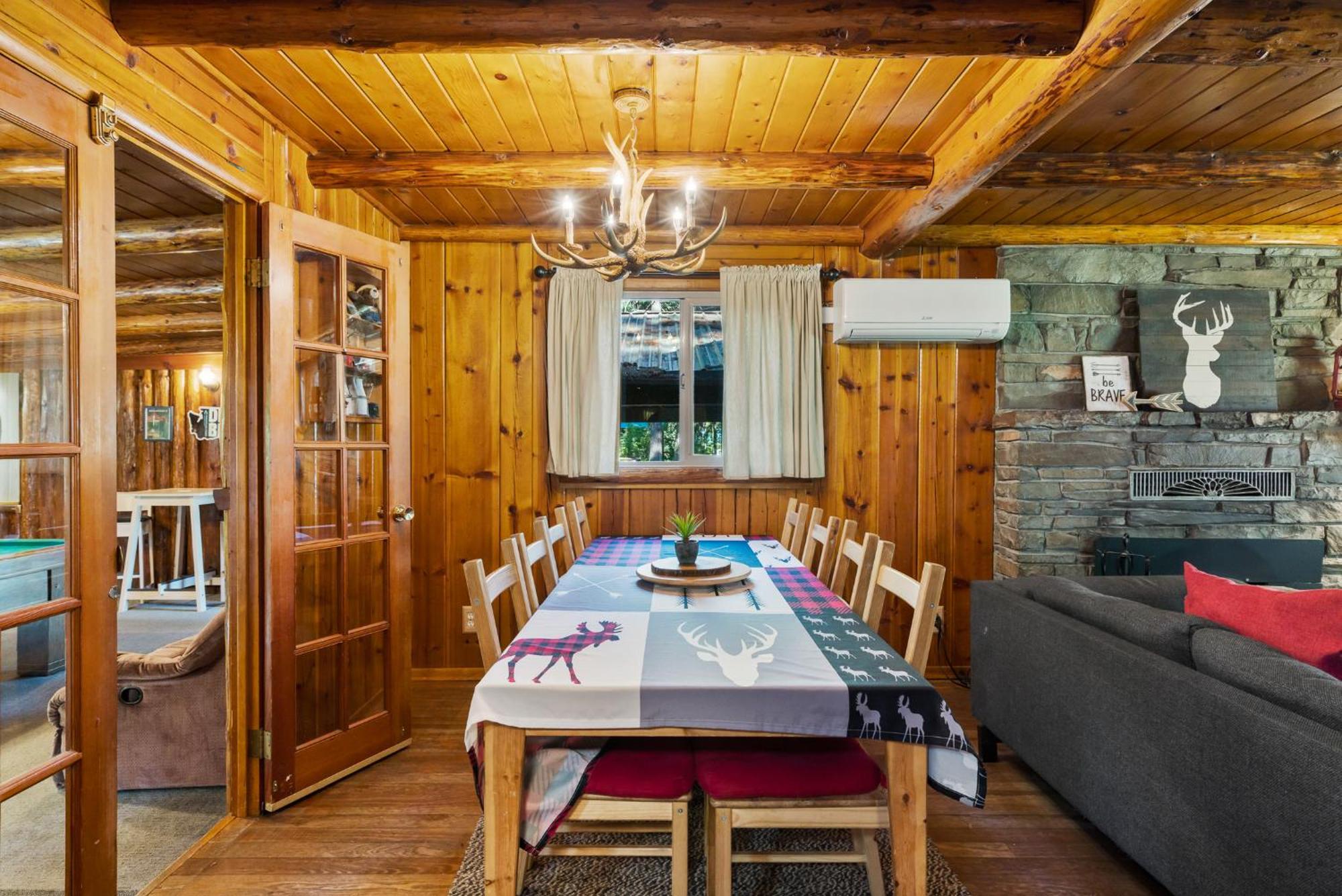 White Pass Log Cabin Luxury Retreat Rimrock Exterior photo