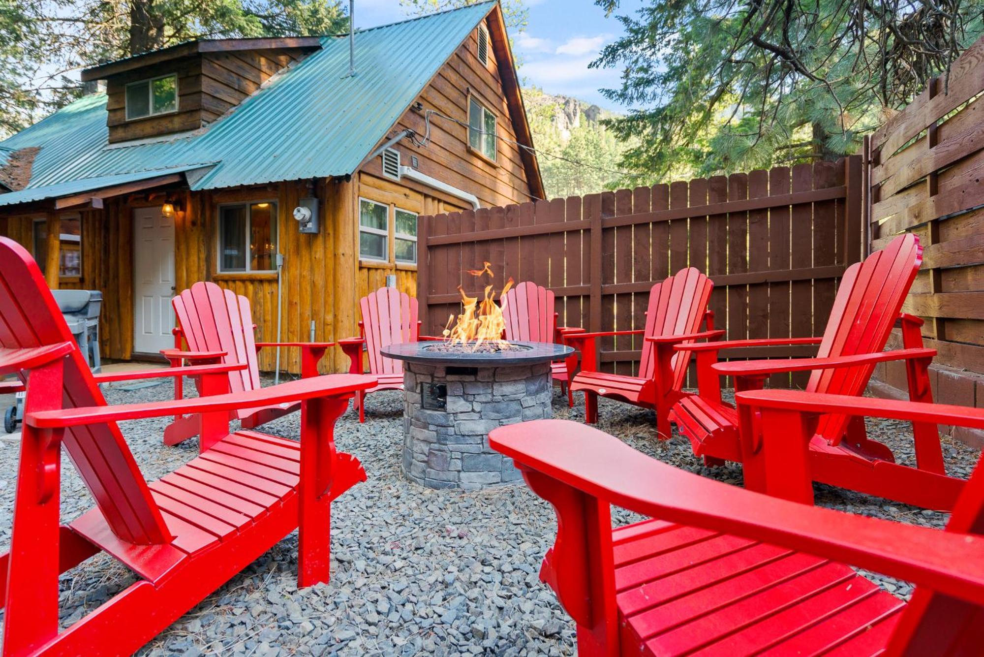 White Pass Log Cabin Luxury Retreat Rimrock Exterior photo