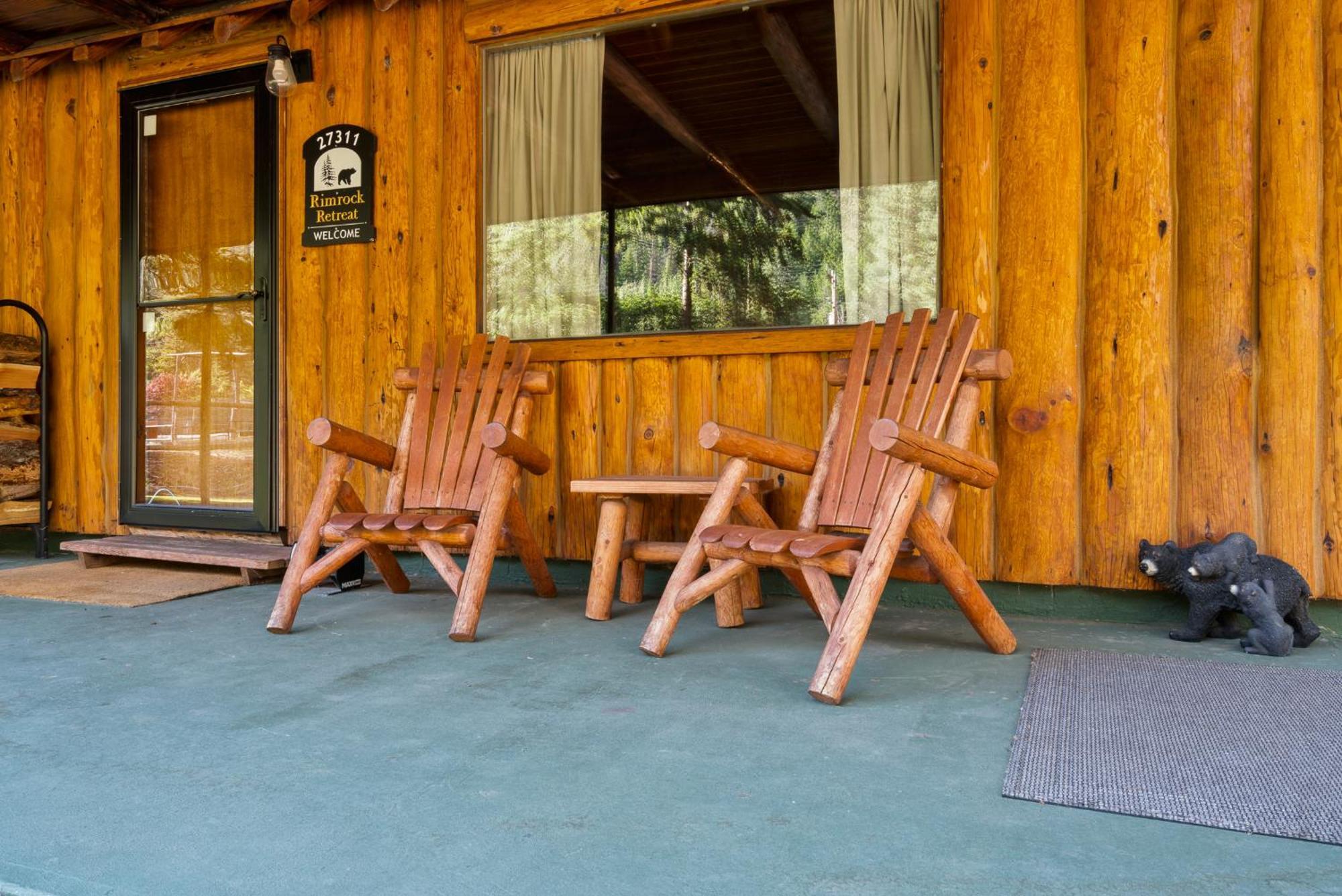 White Pass Log Cabin Luxury Retreat Rimrock Exterior photo
