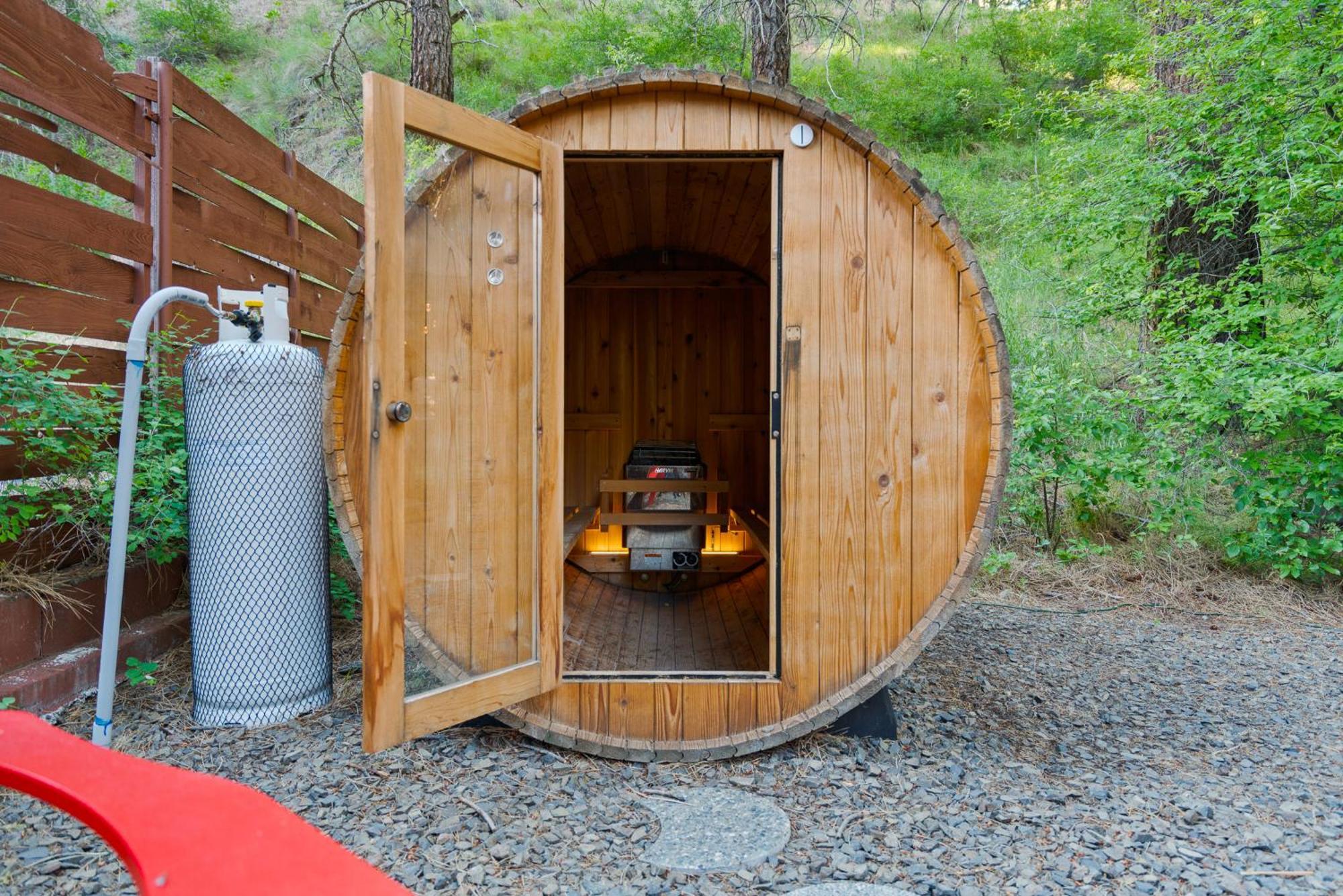 White Pass Log Cabin Luxury Retreat Rimrock Exterior photo